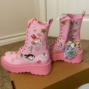 Dolls Kill X Powerpuff Girls Boots